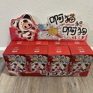 Baby three cats and dogs blind boxes